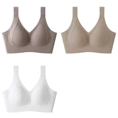 😍【Paquete de 4】Sujetador inalámbrico de una pieza para mujer❤️【40-95 kg】