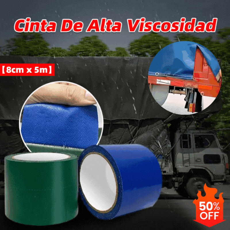 🔥【50%OFF】Cinta de lona de alta viscosidad【8 cm x 5 m】💥Oferta por tiempo limitado
