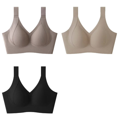 😍【Paquete de 4】Sujetador inalámbrico de una pieza para mujer❤️【40-95 kg】