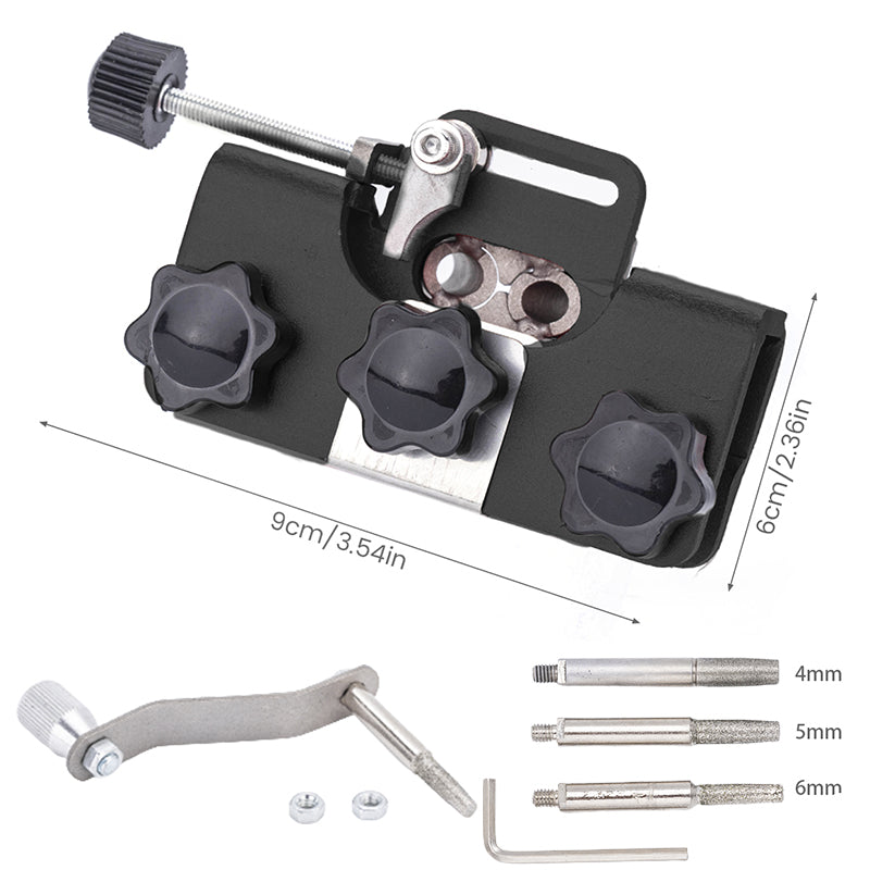 🧰 Amoladora de cadena de motosierra, amoladora de rotación manual de cadena de motosierra