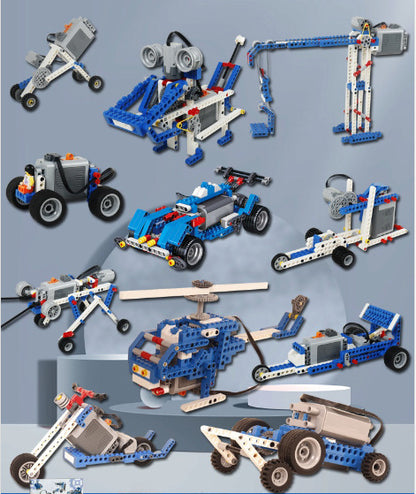 🔥【396 piezas】Juguete de bloques de construcción eléctricos