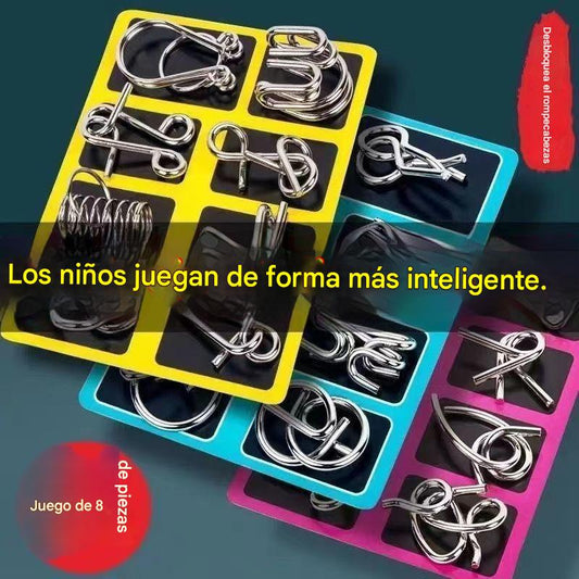🎰Juguetes educativos para niños, hebilla de inteligencia