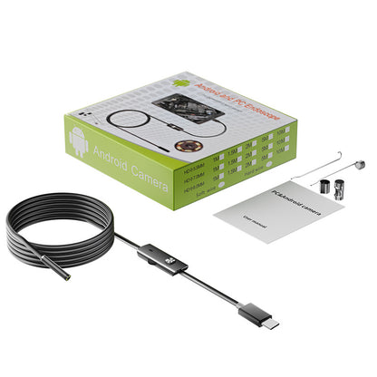 📱Nuevo endoscopio industrial de 7 mm con conexión directa a cámara tipo C para teléfonos Android (endoscopio impermeable)