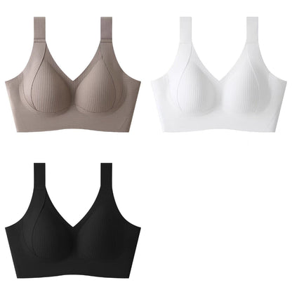 😍【Paquete de 4】Sujetador inalámbrico de una pieza para mujer❤️【40-95 kg】