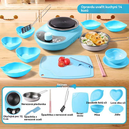 🔥¡50% de descuento! 🎁Mini juego de cocina para niños 🍳