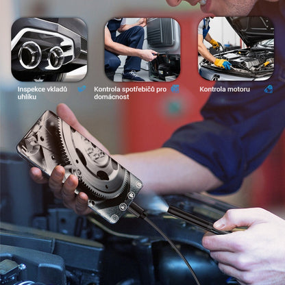 📱Nuevo endoscopio industrial de 7 mm con conexión directa a cámara tipo C para teléfonos Android (endoscopio impermeable)