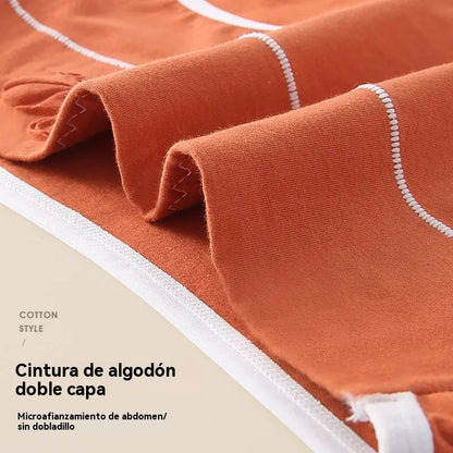 🎁【7 artículos】✨🩲Ropa interior de algodón puro de cintura alta para mujer, entrepierna inferior antibacteriana con grafeno 7A, realce de abdomen y glúteos, braguitas transpirables.